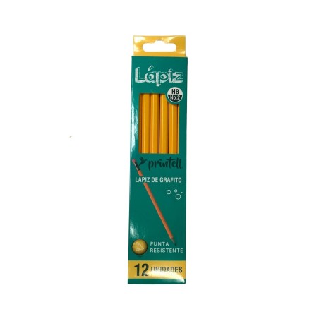 Lapiz Printel 2hb X 12