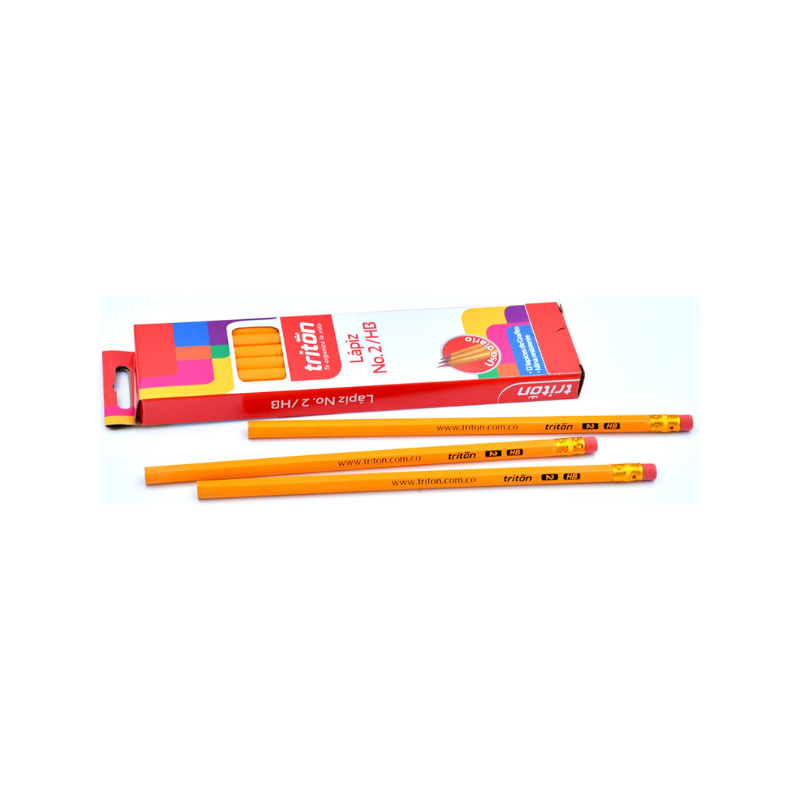 Lapiz Triton Nº2 HB X12
