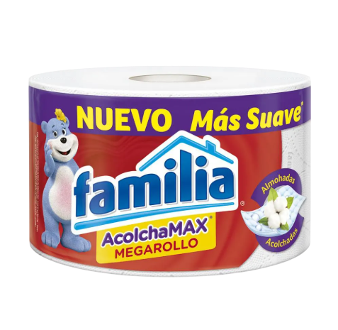 Papel Higienico MegaRollo Familia AcolchaMax