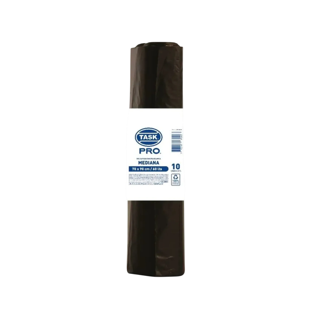 Bolsa Rollo Task Negra 65X90X10 Calibre 1.8 54 Litros 7KG