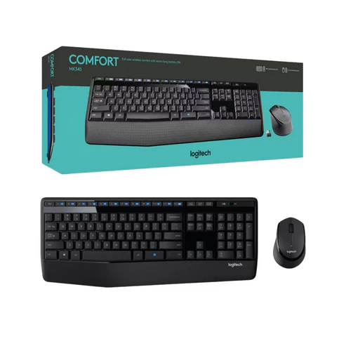 Combo Teclado LOGITECH WIRELESS MK345