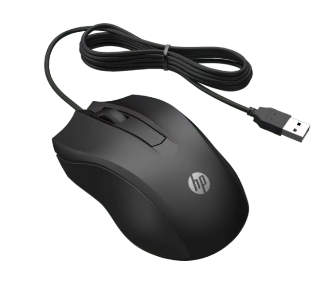 Mouse HP Alambrico Optica 100