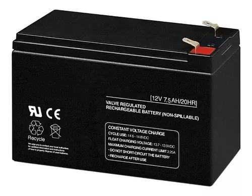 Bateria Sellada Lp12v A 7.5 Mah Unitec