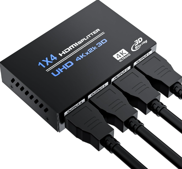 Splitter HDMI 1X4 HDTV 3D/1080 Version 1.4