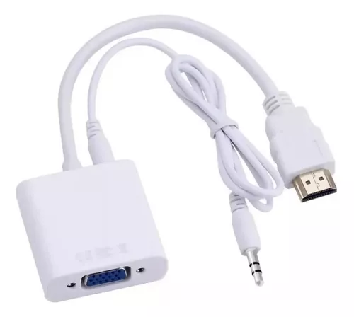 Convertidor HDMI - VGA Con Audio 3.5