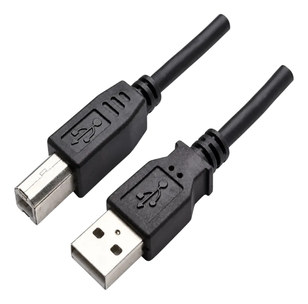 Cable Impresora Negro 1.5mts