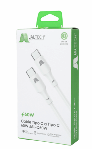 Cable Tipo C a Tipo C 60W JALTECH