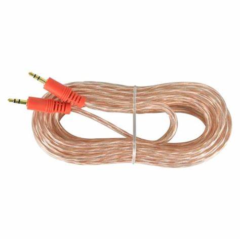 Cable 1x1 Plug 3.5 Ster 1.8metros Siliconado