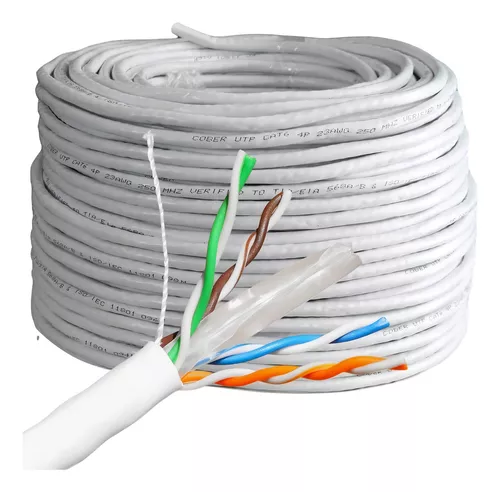 Cable RED UTP CAT6 4 Pares Interior accel