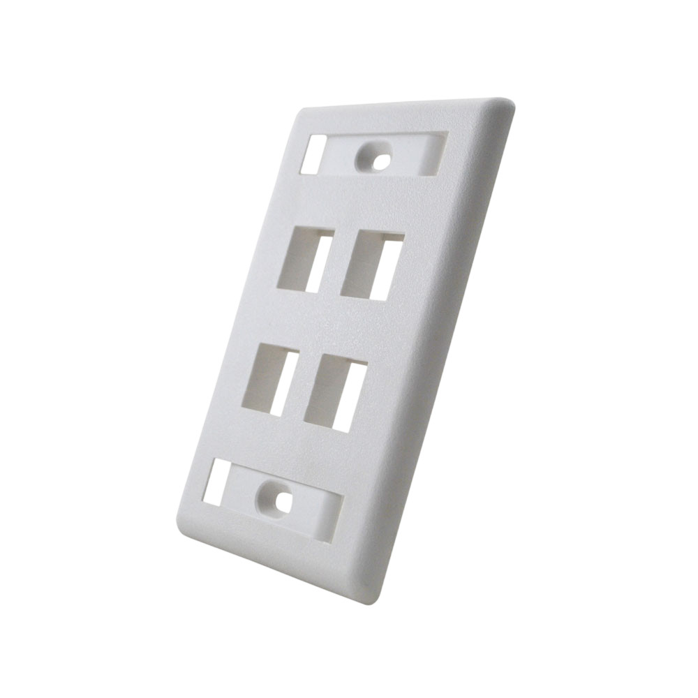 Face Plate 4 Puertos