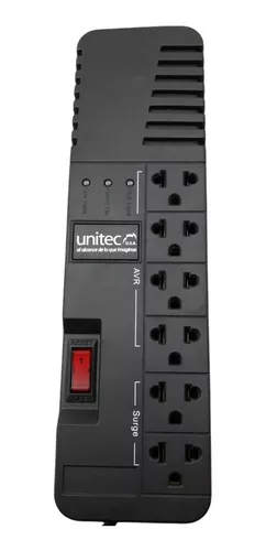 Regulador De Voltaje 6 Tomas 990VA REF:1-74