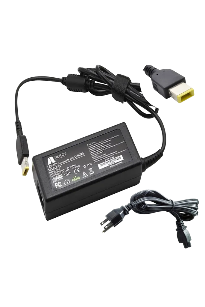 Cargador LENOVO 20V-3.25A Punta: 11x4mm Punta Cuadrada