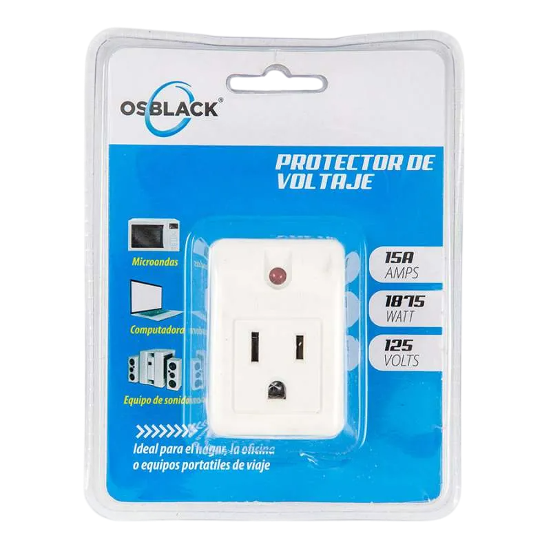 Protector De Voltaje 120V OSBLACK