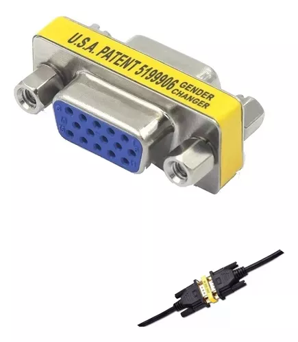 Union Vga 15p Hembra-Hembra