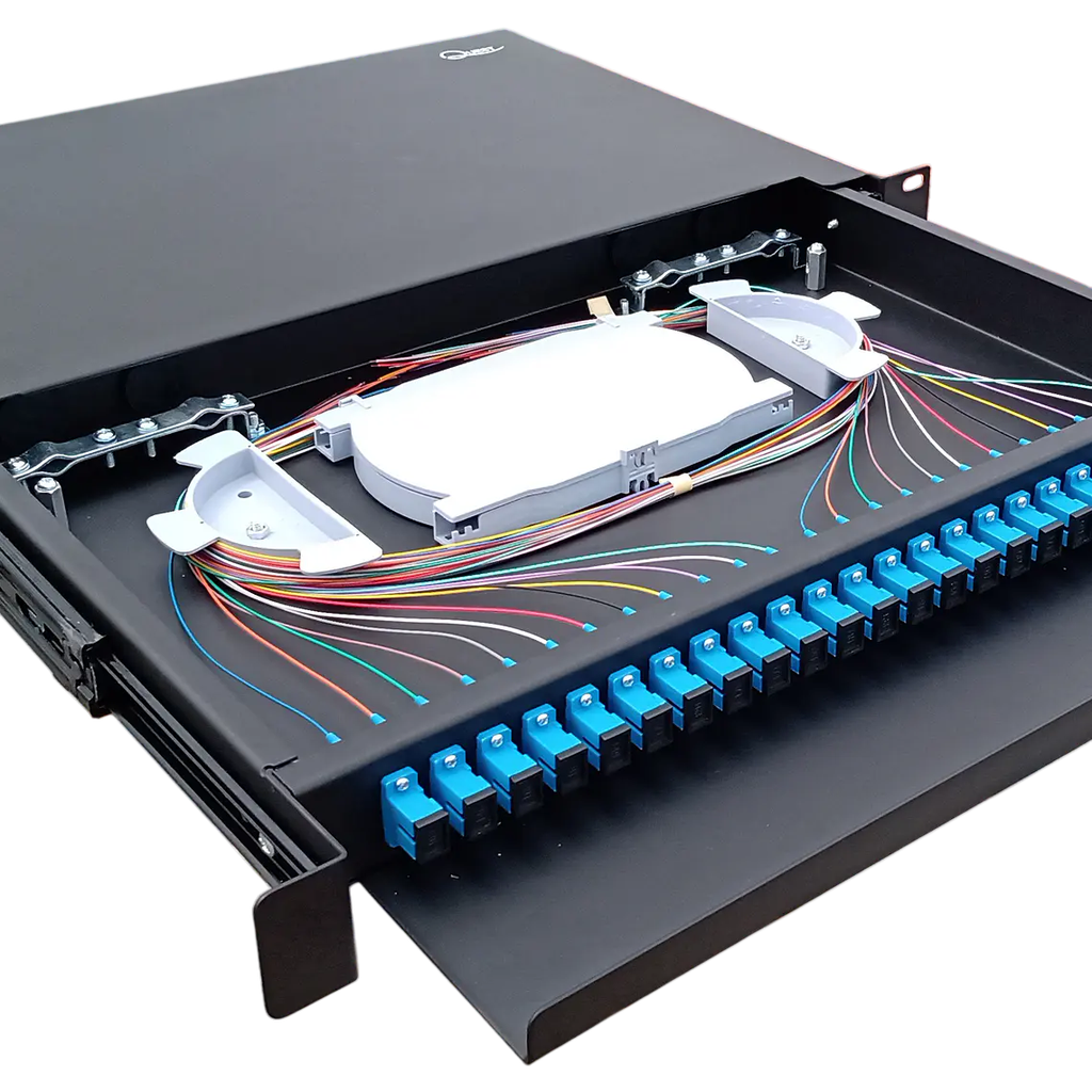 ODF 24 Hilos Sc/Upc Simplex Full Loaded Sc/Upc Pigtails G657a2 1u OPZ/JJ-SC24SCUFU