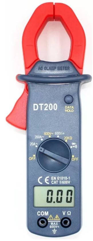 Pinza Voltiamperimetrica Digital