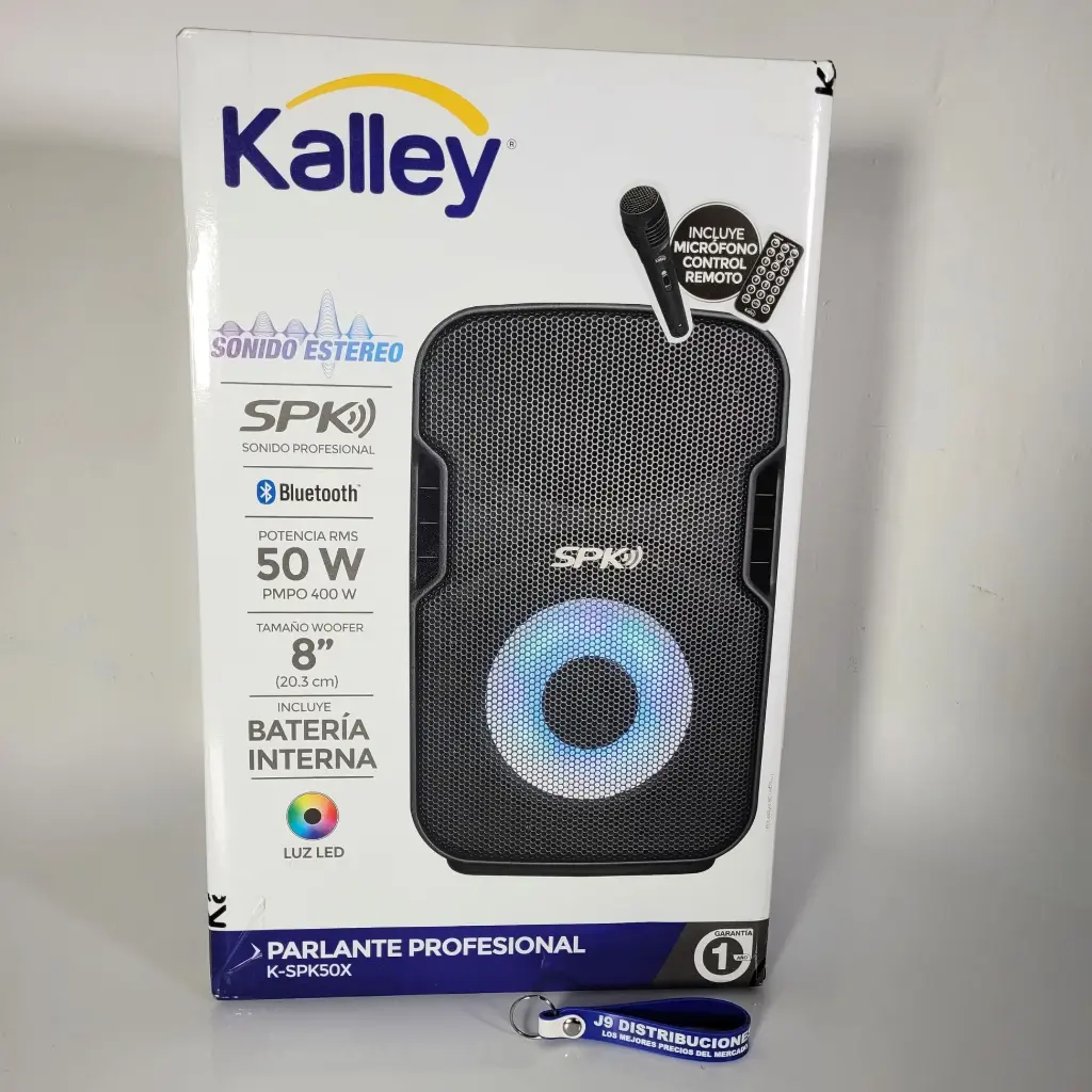 Cabina KALLEY 8" 50W K-SPK50BLED BT