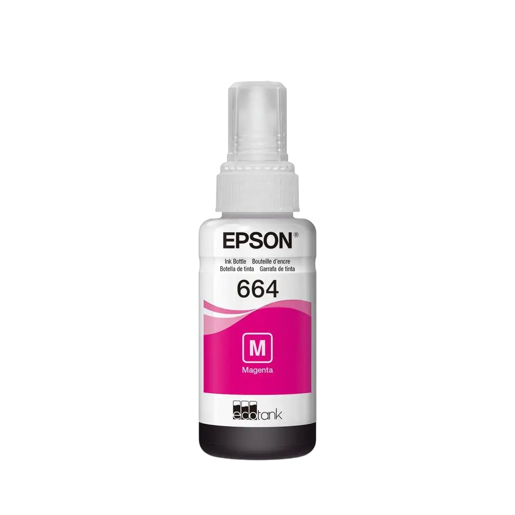 Botella Tinta Epson T664320 Magenta #664