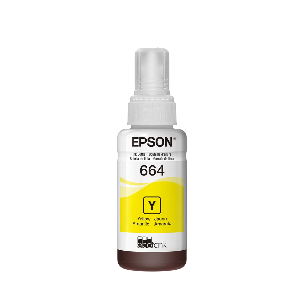 Botella Tinta Epson T664420 Amarillo #664