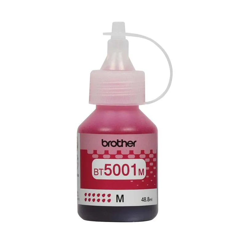 Botella Tinta Brother Bt5001 Magenta