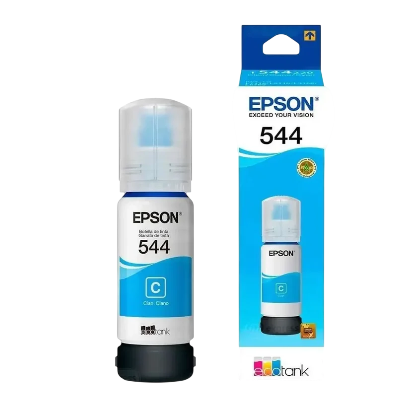 Botella Tinta Epson 544 Cyan