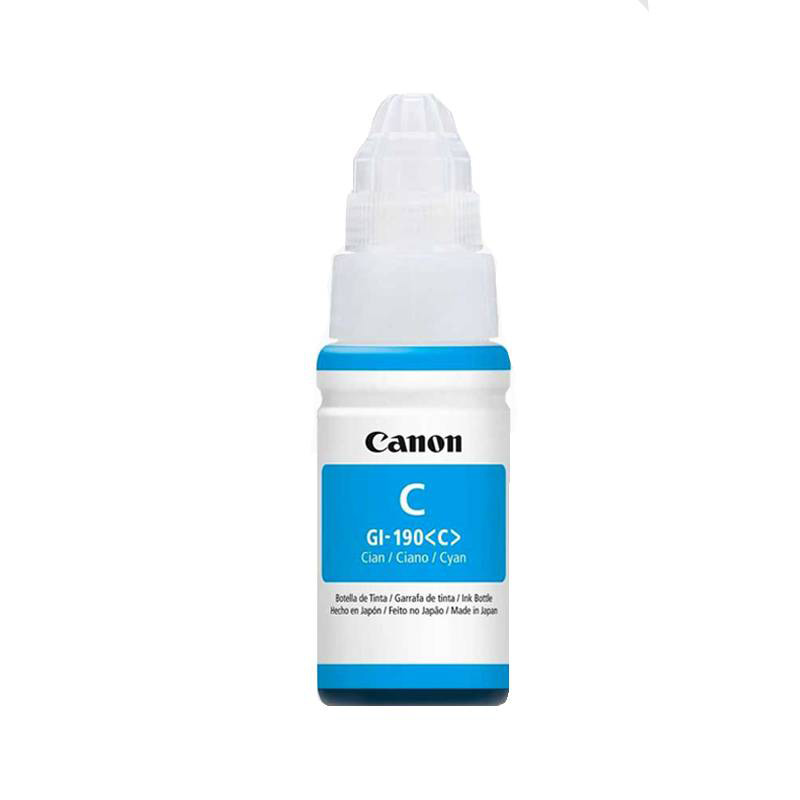 Botella Tinta Canon Cyan GI-190