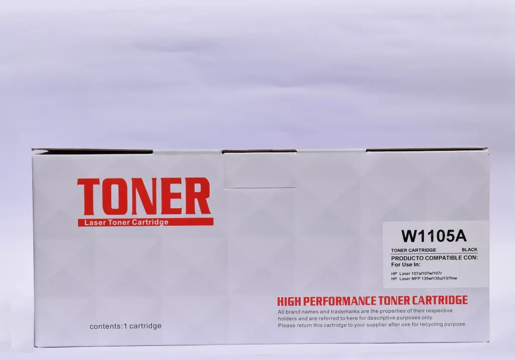 Toner Hp 105A Q 107A/MFP135/MFP137 Sin Chip