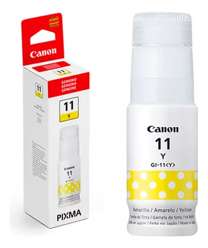 Botella Tinta Canon Amarilla GI-11