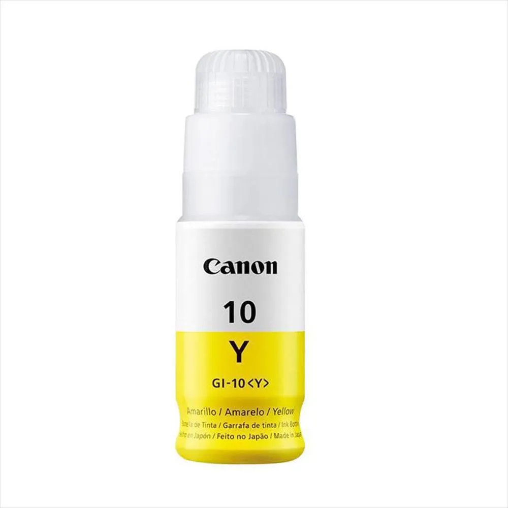 Botella Tinta Canon Amarilla Gl-10
