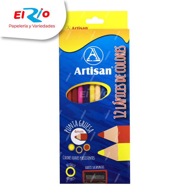 Colores Artisan Redondo 4mm X12