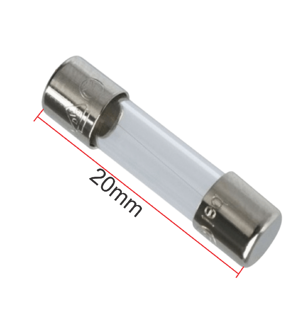 Fusible Corto Vidrio 0.5-30a 5x20mm 250v