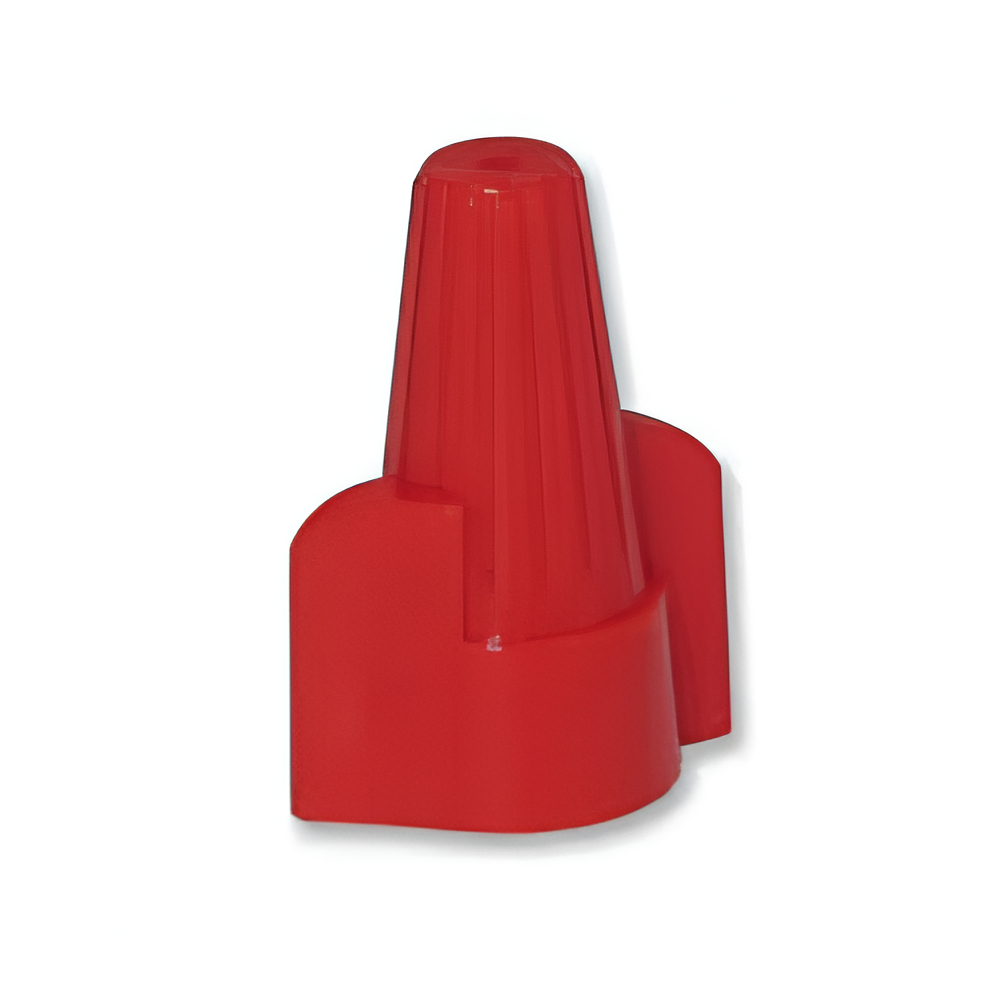 Conector rapido de resorte cal. 18-10 awg rojo