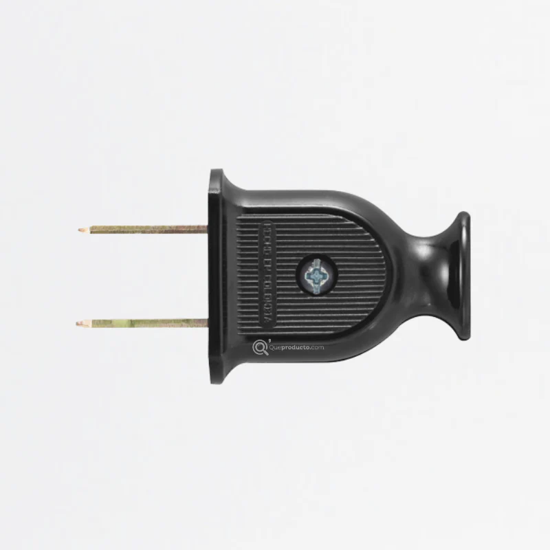Clavija Exe Pata Plana 00292 Negra
