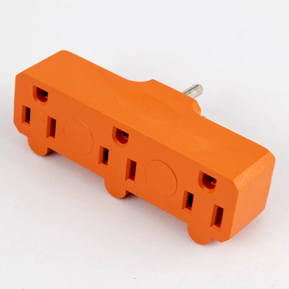 Te Multitoma Regla 3 Salidas naranja Recta ECA29