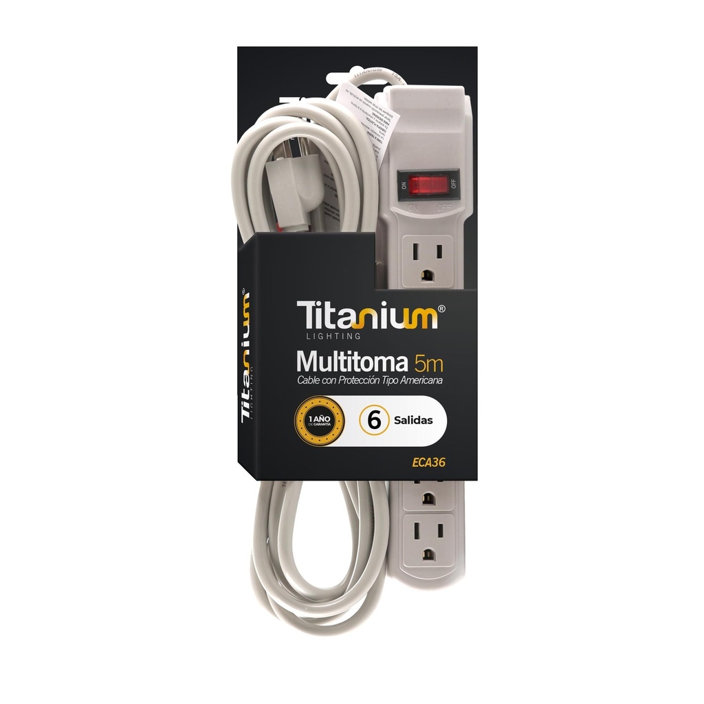 Multitoma 6 Salidas 5M ECA36