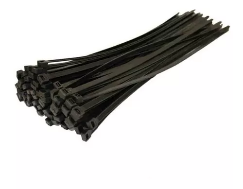 Amarra Plastica 40cm Gruesa Paqx100