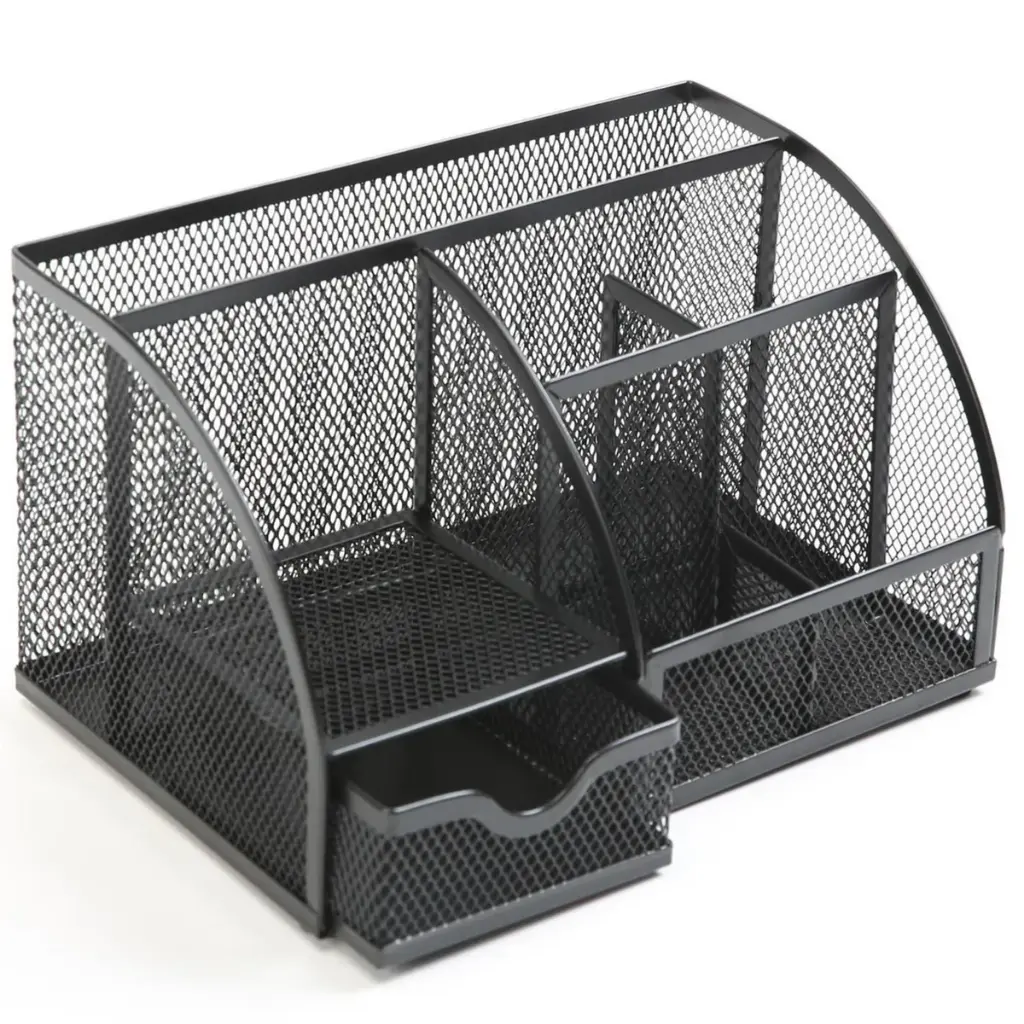 Organizador De Escritorio Negro