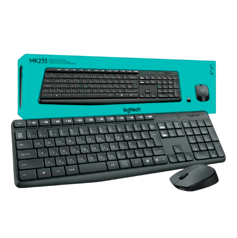 Combo Teclado LOGITECH WIRELESS MK235