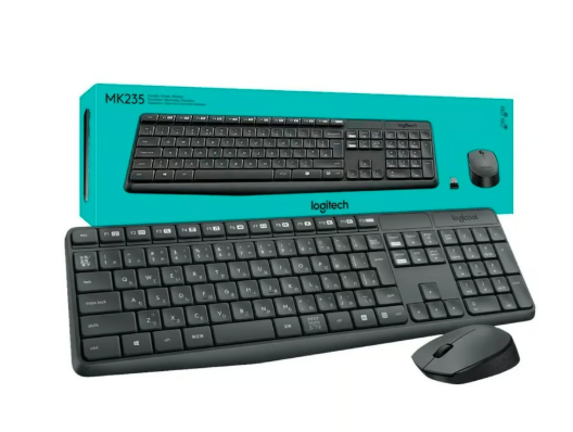 Combo Teclado LOGITECH WIRELESS MK235