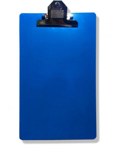 Tabla De Apoyo Plastica Azul Oscura Fabrifolder