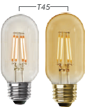 Bombillo Led Fullwat Filamento Muz Liso 6W/T45 3000K