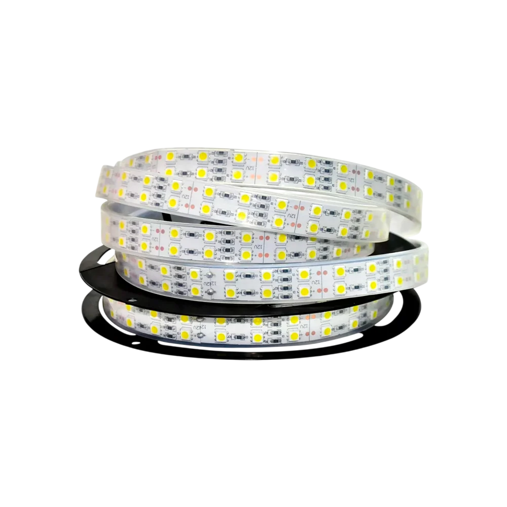 Cinta Led 110V Doble Carril Calida/Fria X Metro Soled