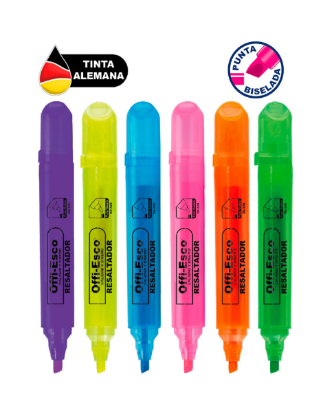  Resaltador Neon Offi-Esco OE-540 
