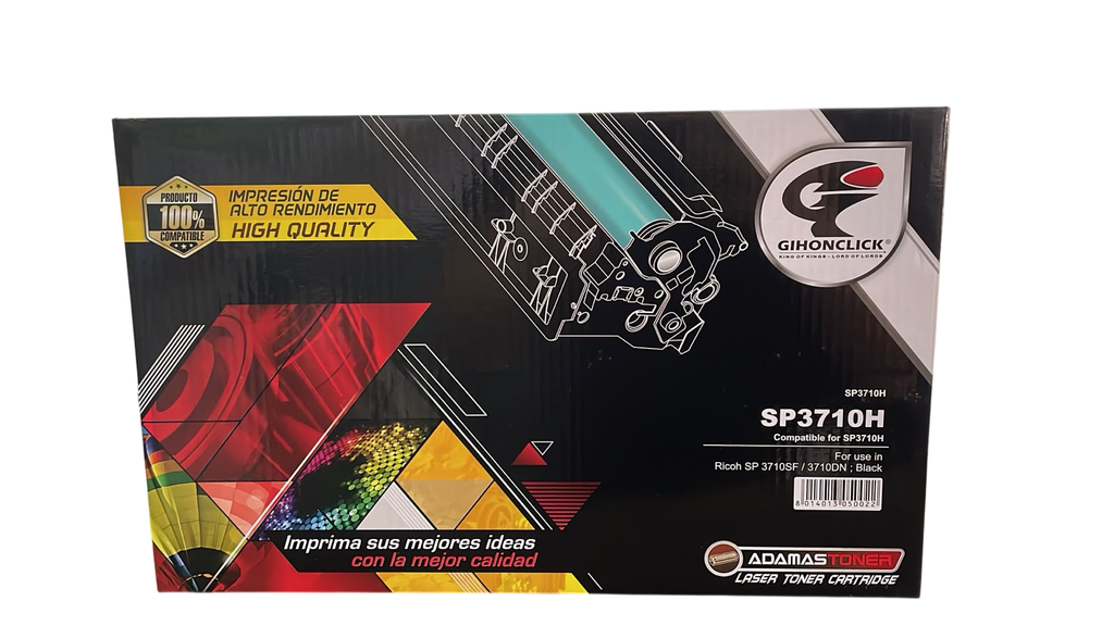 Toner Gihon Ricoh SP3710 Generico SP