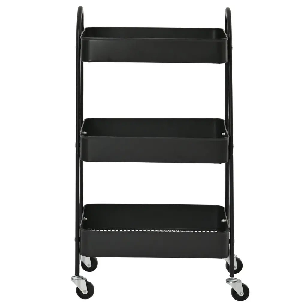 Carro Multiuso de Cocina con Ruedas 30,6x79,4x44,5 cm