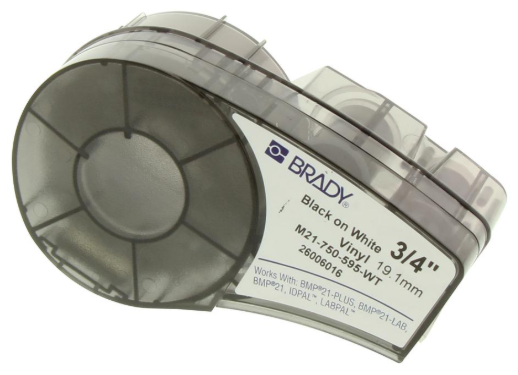 Brady Cinta 0.75" x 21 FT BLA Ref M21-750-595-WT