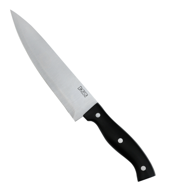 Cuchillo Chef 8 Pulgadas 3 Remaches Mango Plastico