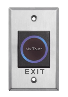 Boton Salida NO Touch Aluminio HIKVISION DS-K7P07