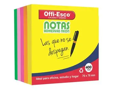 Taco Notas Adhesiva 500H Offi-Esco OE-375