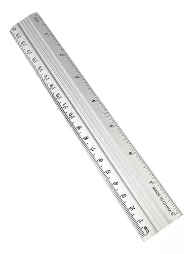 Regla Metalica 20 Cm